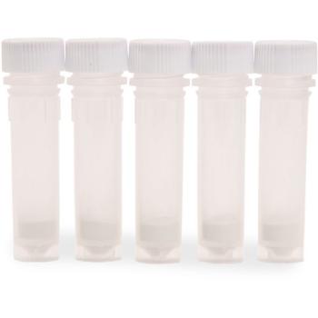 2mL Reagenzgl., Weiß, Bakt., 100/Box