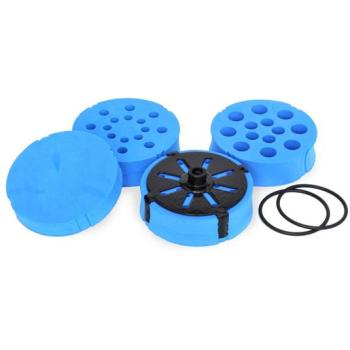 Röhrchenhalter Kit mit Sicherung