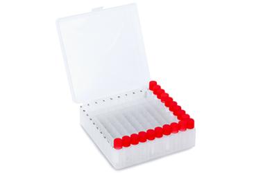 1 magnetische 100-Mikroröhren-Box